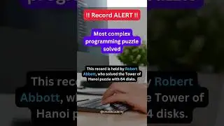 most complex programming puzzle anyone ?