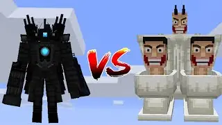 triplehead toilet vs Titan cameraman - skibidi v8.9 | minecraft battle