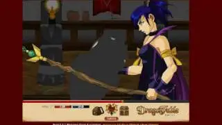 dragonfable Nythera vs Warlic