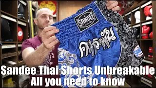 Sandee Thai Shorts Unbreakable Review | All you need to know | Enso Martial Arts Shop