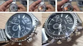 COMO SACAR LA HUMEDAD DE RELOJ FOSSIL, PROCESO COMPLETO, Y POR QUE PASA