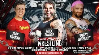 Jack Franko vs Bobby Wisheart vs Alex Savage -  February 25th 2024
