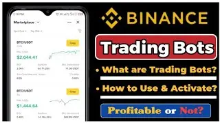 Crypto Trading Bots Binance Explained || What are Spot Grid Trading Bots & How to Use? || All Guide