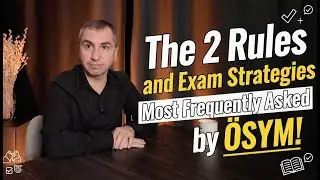 📚 Yazım Kuralları mı Kelime Ezberi mi? | ÖSYM'nin En Çok Sorduğu 2 Kural ve Sınav Stratejisi!
