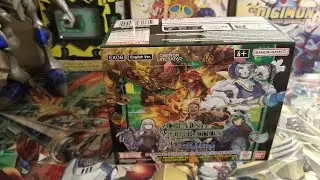Digimon Card Game EX08 Chain of Liberation Booster Box Opening!