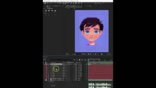 2D Character Lip Sync Animation in After Effects #aftereffects #tutorial
