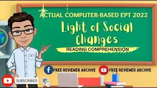 Actual Computer-Based EPT 2022  - Reading Comprehension 
