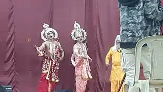 जनकपुरी जाते हुए राम लक्ष्मण 