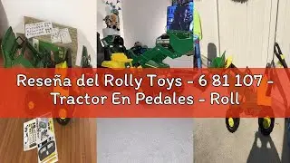 Rese&ntilde;a del Rolly Toys - 6 81 107 - Tractor En Pedales - Rollyjunior John Deere Excavadora Frontal Tr