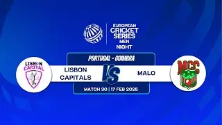 Match 30 - MAL vs LCA | Highlights | ECSN Portugal, 2025 | 17 Feb 2025 | ECSN25.030