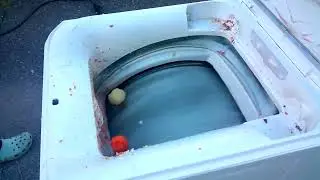 Washing machine destruction pt. 4 Summer 2016 (Reupload)