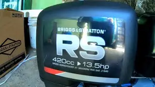 Unboxing | Makina BRIGGS STRATTON 420cc x 13 5hp