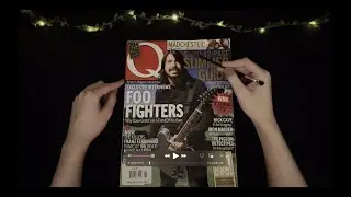 Quiet ASMR 🤫 Q Magazine June 2008 ✨ flip through 💜 tapping no talking for relaxation and sleep