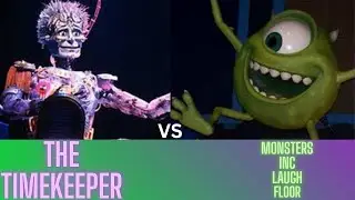 Disney Versus - The TimeKeeper vs Monsters Inc Laugh Floor.