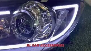 Mazda 3 2008 2009 2010 2011 2012 2013 Projector Headlamp headlight head lamp light led drl