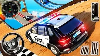 Police Prado Car Stunt Racing - Ramp Car Stunts Simulator 3D - Android GamePlay