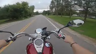 Riding a semi-automatic motorcycle. EFM AutoClutch 2001 Kawasaki Vulcan 800