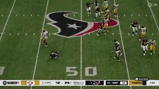Madden STB Steelers Vs Texans Week 10