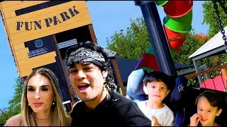 APPLE FUN 🍎🛝PARK with KIDS!