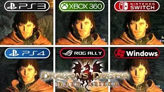 Dragons Dogma Dark Arisen | PS3 vs Xbox 360 vs Switch vs PS4 vs ROG Ally vs PC | Graphics Comparison