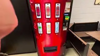 Cocoa-cola Vending Machine At Tri-Cities High School