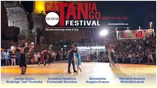 20th. Catania Tango Festival, Italy. Group and Murat Michelle's solo dances.
