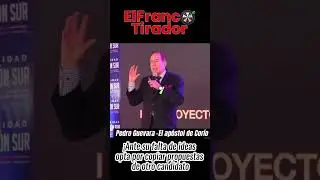 Falta de ideas sabel&oacute;n. Pedro Guevara viene investigando el proyecto de Cor&iacute;o hace varios a&ntilde;os.