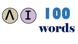 100 words en ingles mas su teoría