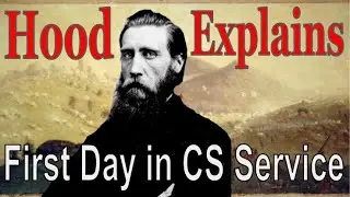 Hood Explains His First Day of Service in CS Army
