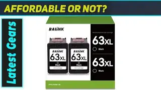 BAIINK 63XL Remanufactured Ink: The Ultimate HP Printer Upgrade!