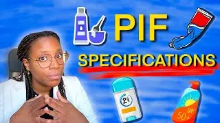 PIF requirements explained - Free-from claims, sunscreen products and more