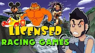 Licensed Racing Games - THESE ARE SO BAD - Wolfkaosaun