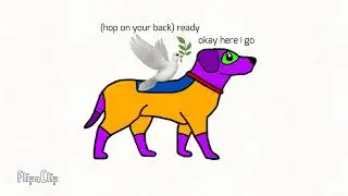 The Natalie the superhero dog show S2 E11: the bird is ride on me 