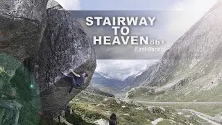 Stairway to Heaven sit 8b+ - First Ascent by Jonas Winter
