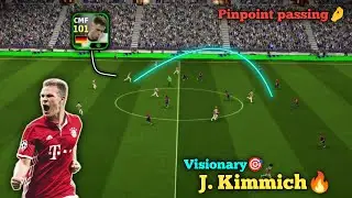 101 rated J. Kimmich is best all rounder🤌 unlocking defence from his passes🔥 - Review
