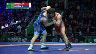 Final 7-8 FS - 97 kg: A. BONCEOGLU (TUR) v. M. KORDZAIA (GEO)