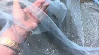 Pale Blue Glitter Tulle - Rocket