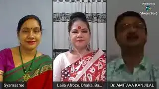 Sharodiya Jolsha festival organized at Mathrubhumi International Platform. Day 4, Part 4, 05/10/2020