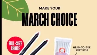 My Choices- March 2025 Ipsy Glam Bag