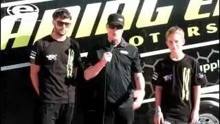 Superkarts! USA SuperNationals XIX - Morning Qualifying - Hunter Kelly Brandon Frank