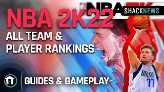 NBA 2k22 All Team & Player Rankings