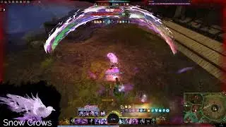 GW2 Visions of Eternity Beta | Bard deals Damage