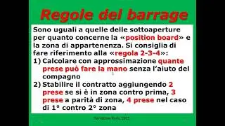 02. Barrage (aperture di sbarramento) - Parte Seconda