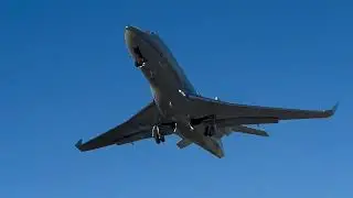 Falcon 900 Bird Strike, Ocean Reef 07FA 1-31-24 N672WB