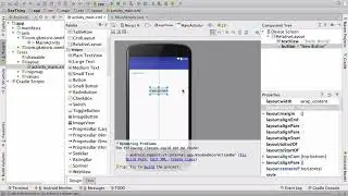 How to configure the main screen of an Android app (activity main xml) | Part 04
