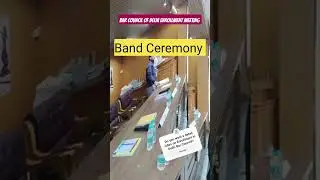 Enrollment Meeting in Bar Council of Delhi