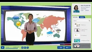 Bài giảng Elearning Tiếng Anh Giải Nhất cấp TP - Lớp 3 - What's the weather like?
