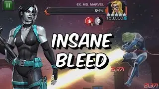 5 Star Domino VS Labyrinth Of Legends Ms. Marvel - Marvel Contest Of Champions