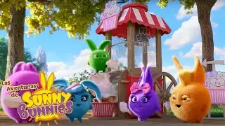 Palomitas de maíz gigantes | Maratón de 8 horas | Las Aventuras de Sunny Bunnies Dibujos para niños