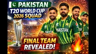 Pakistan Squad for T20 World Cup 2026 | Selection Review & Strong XI?